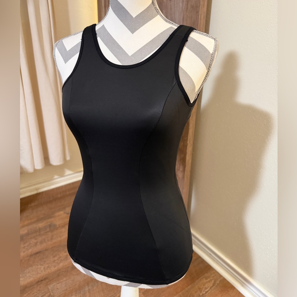 Cupid Firm Control Shaping Tank anti-slip Longline Shapewear Cami black size XL